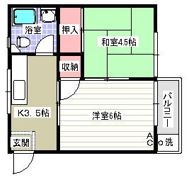 サンハイツの間取り画像