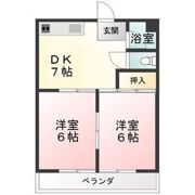 富士丸マンションの間取り画像