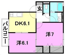 シャルマンYAMADAの間取り画像