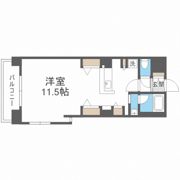 ホープ松屋町住吉の間取り画像