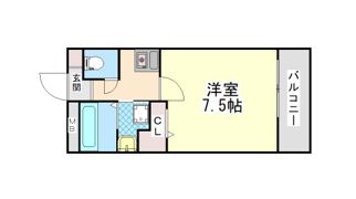クラシェス北青木の間取り画像