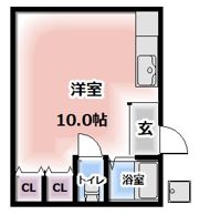ハイツラポールの間取り画像
