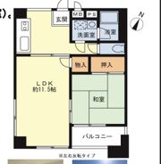 サニーハイツ森北の間取り画像