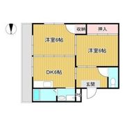 サンパレス香流の間取り画像