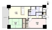 ライオンズマンション岡山南の間取り画像