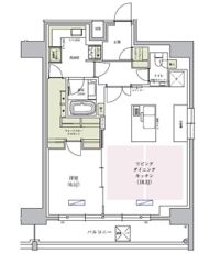 アーバネックス谷町四丁目の間取り画像