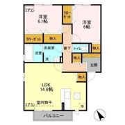フェニーチェ Aの間取り画像