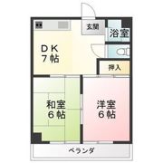 富士丸マンションの間取り画像