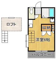 シティベール楠木IIの間取り画像