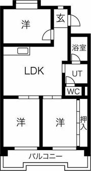 グレースメゾンムラセの間取り画像