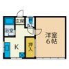 椿ハイツの間取り画像