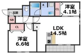 Clashist加美東の間取り画像