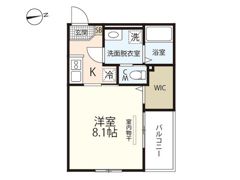GRACE COURT 北方の間取り画像