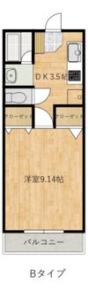 サザン27前川ビルの間取り画像