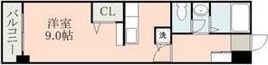 Niceマンション九品寺の間取り画像