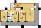 JONAI TOWER 905号室の間取り画像