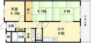 プライムハイツの間取り画像