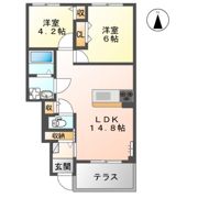 フロムSの間取り画像