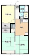 サンピア中川Bの間取り画像