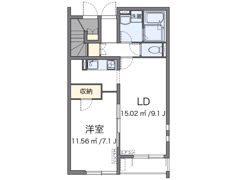 クレイノプレジオBの間取り画像