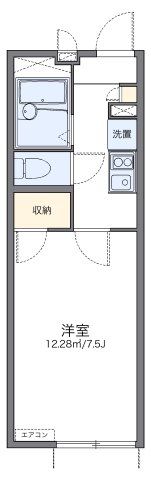 レオパレスあおばの間取り画像