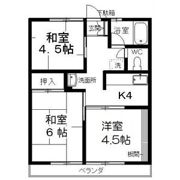 シティハイムグリーンユイBの間取り画像