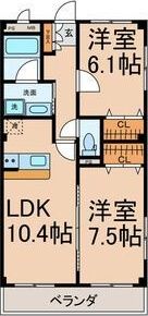 グランハートMの間取り画像
