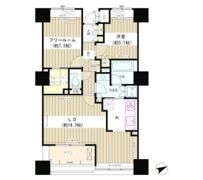 エンブレムコート明石町の間取り画像