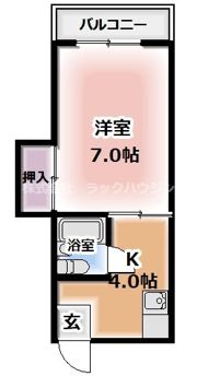 谷口マンションの間取り画像