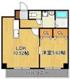 ルネッサ足原の間取り画像