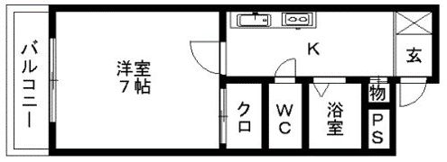 千徳マンション・ヴィラ浄行寺の間取り画像