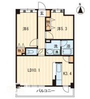 ソレイユ屋島の間取り画像