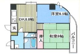 パークサイド幸町の間取り画像