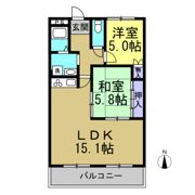 ピボットマンション池下の間取り画像