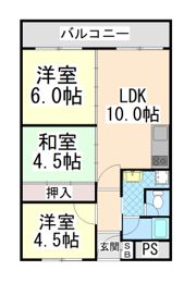御影プライムハイツの間取り画像