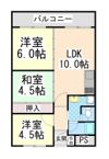 御影プライムハイツの間取り画像