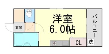 KMマンションの間取り画像