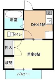 セジュール湖南の間取り画像