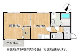 フルールシェリーの間取り画像