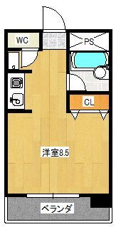 グレースビュウ国府台の間取り画像