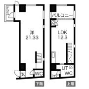 S-CREA御堂筋本町の間取り画像