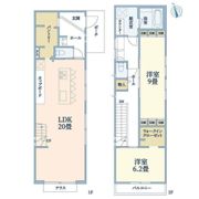 尾山台2丁目戸建の間取り画像