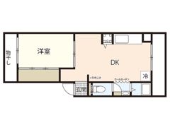 KMビルの間取り画像
