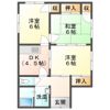 東條貸家の間取り画像