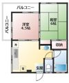 コーポ三垣Aの間取り画像