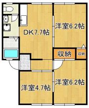 U－Palm C棟の間取り画像