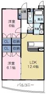 homesすばるの間取り画像