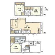 上大崎戸建の間取り画像