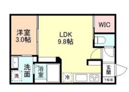 INTEGRAL向新庄の間取り画像