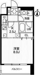 アーバンフラッツ西中島の間取り画像
